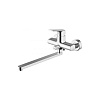 Картинка анонса товара «смеситель для ванны bravat real f6121179cp-01l с длинным изливом»