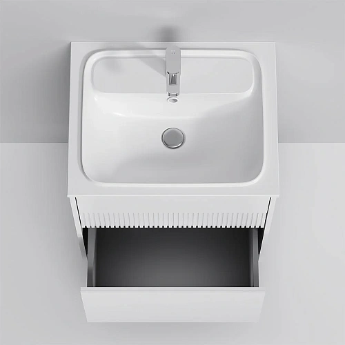 Тумба под раковину AM.PM Func M8FFUX0602WM push-to-open, 60 см, белый матовый Тумба под раковину AM.PM Func M8FFUX0602WM push-to-open, 60 см, белый матовый