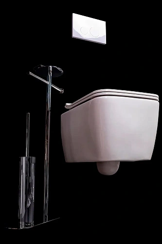 Унитаз подвесной Boheme Zen глянец белый 967-W Унитаз подвесной Boheme Zen глянец белый 967-W