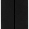 Полка Aquanet Магнум 20x130 черная матовая, вертикальная 00302228 Полка Aquanet Магнум 20x130 черная матовая, вертикальная 00302228