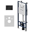 Инсталляция для унитаза AM.PM MasterFit I012710.0238 MasterFit с клавишей S, черный матовый Инсталляция для унитаза AM.PM MasterFit I012710.0238 MasterFit с клавишей S, черный матовый