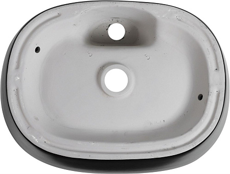 Раковина Aquanet Lake-2-MB 50 накладная, черная матовая LAKE-2-MB Раковина Aquanet Lake-2-MB 50 накладная, черная матовая LAKE-2-MB