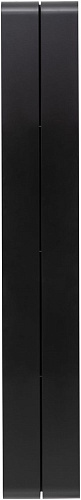 Полка Aquanet Магнум 20x130 черная матовая, вертикальная 00302228 Полка Aquanet Магнум 20x130 черная матовая, вертикальная 00302228