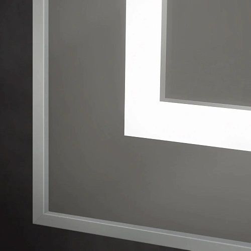 Зеркало BelBagno SPC-KRAFT-500-900-SENS-AL, 500x900x32 мм в алюминиевой раме с подсветкой и сенсорном Зеркало BelBagno SPC-KRAFT-500-900-SENS-AL, 500x900x32 мм в алюминиевой раме с подсветкой и сенсорном