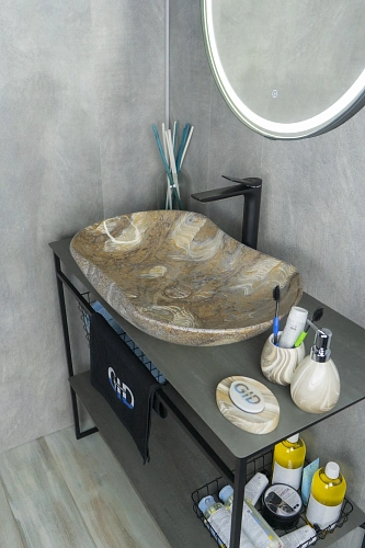 Раковина Gid Mnc503 54440 накладная под камень глянцевая 66.5x41x12 Раковина Gid Mnc503 54440 накладная под камень глянцевая 66.5x41x12