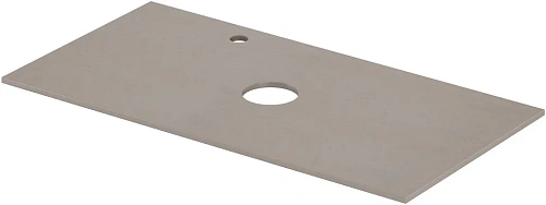 Столешница Aquanet Flat 90 00345783 бежевый, с отверстием слева Столешница Aquanet Flat 90 00345783 бежевый, с отверстием слева