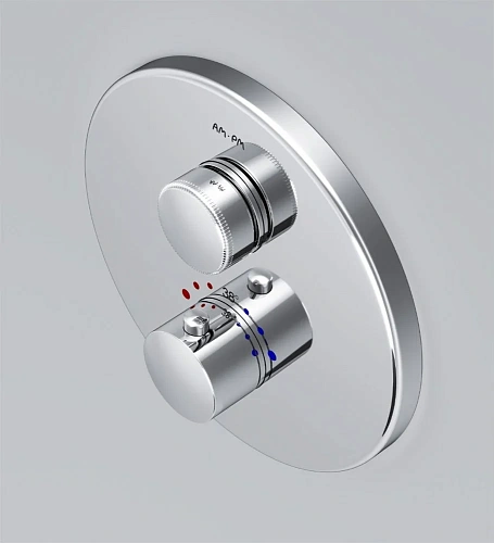 Смеситель для ванны AM.PM Inspire V2.0 F50A75700 с душем термостатический Смеситель для ванны AM.PM Inspire V2.0 F50A75700 с душем термостатический