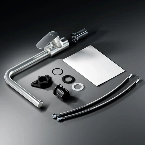 Смеситель для кухни AM.PM Like F8005011 сатин Смеситель для кухни AM.PM Like F8005011 сатин