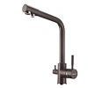 Смеситель для кухни Aquaton Руан кофе 1AX004FCXX280 Смеситель для кухни Aquaton Руан кофе 1AX004FCXX280