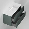 Тумба под раковину La Fenice Terra Twin Grigio 100 см FNC-01-TER-G-100-2 серо-зеленая матовая Тумба под раковину La Fenice Terra Twin Grigio 100 см FNC-01-TER-G-100-2 серо-зеленая матовая