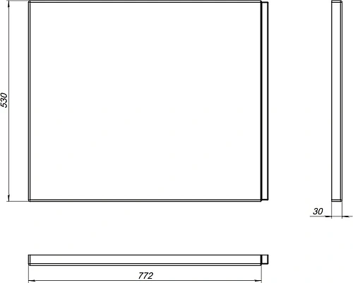 Экран для ванны торцевой Aquanet Nio 75 00362746 Экран для ванны торцевой Aquanet Nio 75 00362746