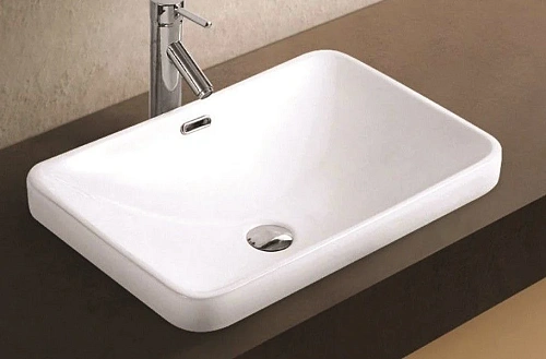 Раковина CeramaLux 78441-1 врезная, белый Раковина CeramaLux 78441-1 врезная, белый