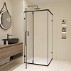 Душевой уголок RGW CL-035B 900x900 мм 350903599-14 черный Easy Clean