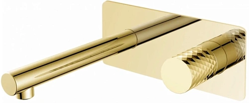 Смеситель для раковины Boheme Stick 125-GG DIAMOND GOLD Смеситель для раковины Boheme Stick 125-GG DIAMOND GOLD