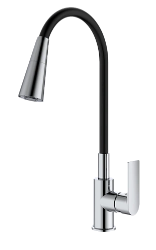 Смеситель для кухни Splenka S05.43 с гибким изливом, хром Смеситель для кухни Splenka S05.43 с гибким изливом, хром