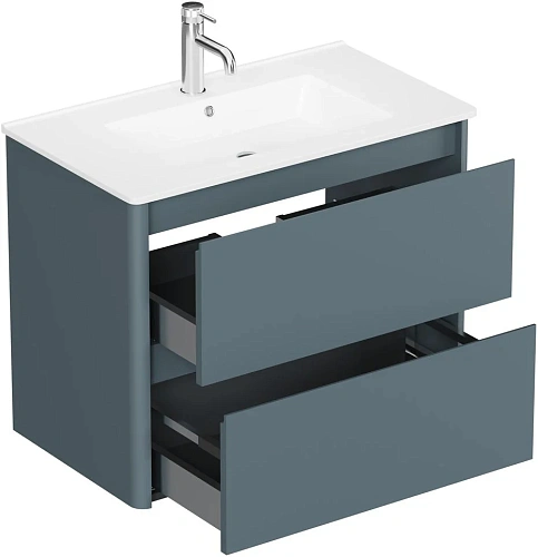 Тумба под раковину Allen Brau Gravity 80 1.370009.BGM синий матовый Тумба под раковину Allen Brau Gravity 80 1.370009.BGM синий матовый