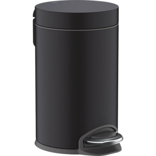 Ведро для мусора Hansgrohe AddStoris 41775670, матовый черный Ведро для мусора Hansgrohe AddStoris 41775670, матовый черный