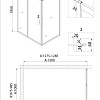 Душевой уголок Niagara Nova NG-62-13A-A100 (130x100x195) квадратная, дверь раздвижная Душевой уголок Niagara Nova NG-62-13A-A100 (130x100x195) квадратная, дверь раздвижная