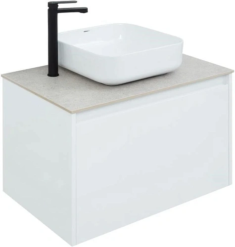 Тумба под раковину Aquanet Nova Lite 75 белый (1 ящик) 00242275 Тумба под раковину Aquanet Nova Lite 75 белый (1 ящик) 00242275