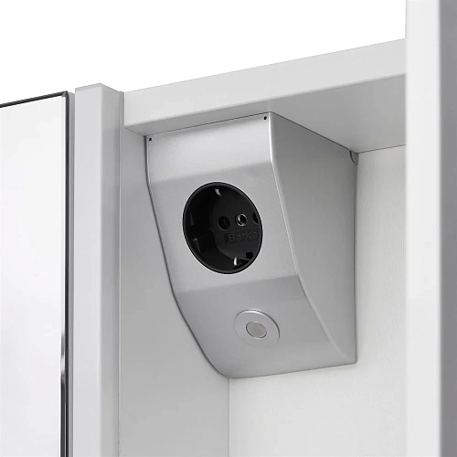 Зеркальный шкаф Aquaton Ондина 100 белый 1A176102OD010 Зеркальный шкаф Aquaton Ондина 100 белый 1A176102OD010