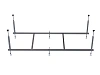 Каркас для ванны Aquatek Альфа NEW 170 KAR-0000087 универсальный