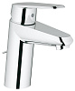 Картинка анонса товара «смеситель для раковины grohe eurodisc cosmopolitan с цепочкой и ограничением расхода воды, хром (331 3317820e»