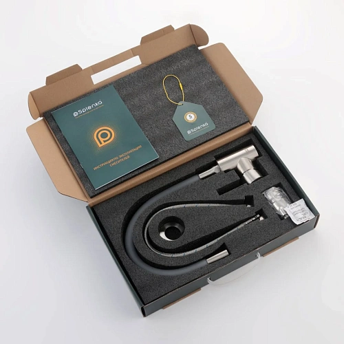 Смеситель для кухни Splenka S201.4407.05 с гибким изливом, сатин Смеситель для кухни Splenka S201.4407.05 с гибким изливом, сатин