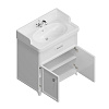 Тумба под раковину Kerama Marazzi Pompei PO.N.80.1\WHT Тумба под раковину Kerama Marazzi Pompei PO.N.80.1\WHT