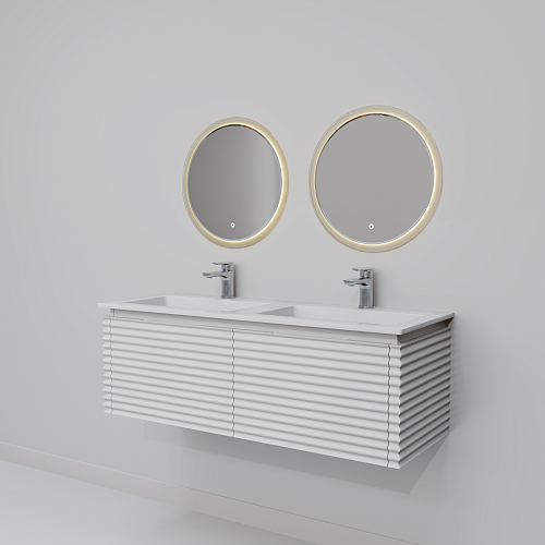 Комплект мебели ArtDecco Jacqueline 120 AJC12W34D2MF белый Комплект мебели ArtDecco Jacqueline 120 AJC12W34D2MF белый