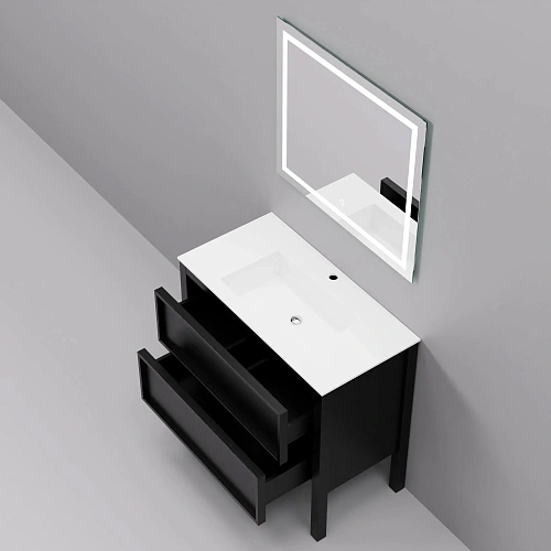 Комплект мебели ArtDecco Elisa 90 AES09F78S1M0 черный дуб Комплект мебели ArtDecco Elisa 90 AES09F78S1M0 черный дуб