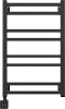 Полотенцесушитель электрический EWRIKA Кассандра Pg 80x50 L, черный матовый 510359