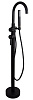 Картинка анонса товара «смеситель для ванны kaiser merkur matt black 26282-2 напольный»