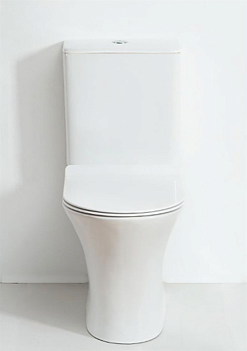 Унитаз напольный Orange C01-000W безободковый, сиденье с микролифтом Унитаз напольный Orange C01-000W безободковый, сиденье с микролифтом