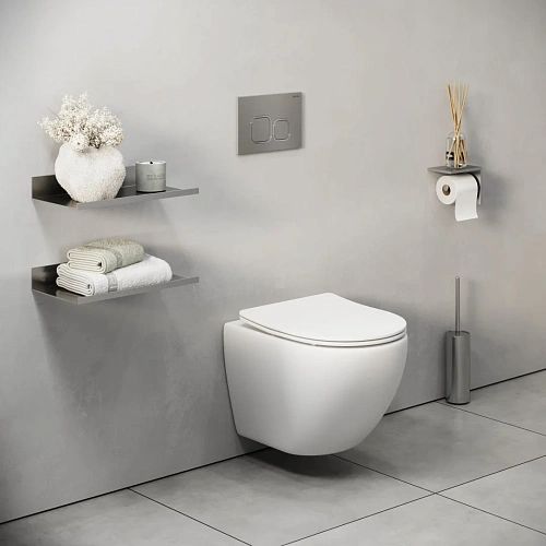 Клавиша смыва GROSSMAN Cosmo 700.K31.02.110.110 хром матовый Клавиша смыва GROSSMAN Cosmo 700.K31.02.110.110 хром матовый