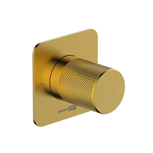 Переключатель потоков WasserKRAFT A306 на 2 выхода золото Переключатель потоков WasserKRAFT A306 на 2 выхода золото