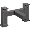 Картинка анонса товара «смеситель для ванны hansgrohe vernis shape 71452670, матовый черный на 2 отверстия»
