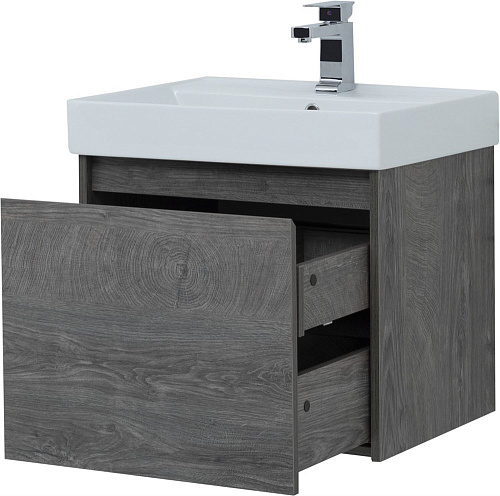 Тумба под раковину Aquanet Nova Lite 60 дуб рошелье (1 ящик) 00242570 Тумба под раковину Aquanet Nova Lite 60 дуб рошелье (1 ящик) 00242570