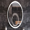 Зеркало DIWO Ярославль 60 с подсветкой, овальное, в современном стиле, сенсорное выключение 543689 Зеркало DIWO Ярославль 60 с подсветкой, овальное, в современном стиле, сенсорное выключение 543689
