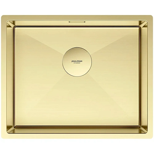 Кухонная мойка Paulmark NEXT 54 UNI, PM215444-LG, светлое золото, 540х440мм 1,2мм Кухонная мойка Paulmark NEXT 54 UNI, PM215444-LG, светлое золото, 540х440мм 1,2мм