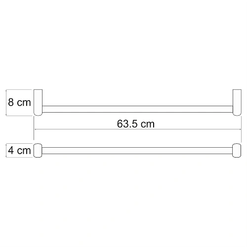 Полотенцедержатель WasserKRAFT Berkel K-6830 хром Полотенцедержатель WasserKRAFT Berkel K-6830 хром