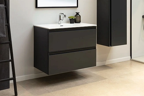Тумба под раковину Allen Brau Eclipse 80 1.E1002.AM антрацит матовый Тумба под раковину Allen Brau Eclipse 80 1.E1002.AM антрацит матовый