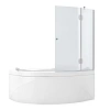 Шторка на ванну Aquanet AQ2 R, матовое стекло 00174016