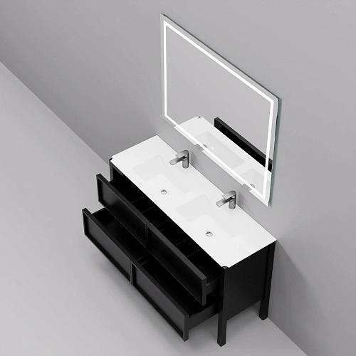 Комплект мебели ArtDecco Elisa 140 AES14F78D2MF черный дуб Комплект мебели ArtDecco Elisa 140 AES14F78D2MF черный дуб