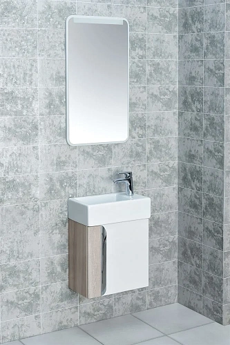 Тумба под раковину Aquaton Вита белый, ясень шимо 1A221401VTD70 Тумба под раковину Aquaton Вита белый, ясень шимо 1A221401VTD70