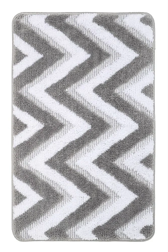 Коврик Fixsen River 1-ый, FX-5004K, серый, 50х80 см. Коврик Fixsen River 1-ый, FX-5004K, серый, 50х80 см.