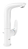Картинка анонса товара «смеситель для раковины grohe eurostyle с донным клапаном, белая луна (23718ls3)»