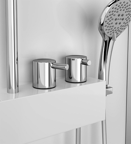 Душевая кабина AM.PM Like W80C-016-090MTA без90х90 см, гидромассажа Душевая кабина AM.PM Like W80C-016-090MTA без90х90 см, гидромассажа