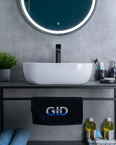 Раковина Gid D1302 51198 накладная белая 50x40x14 Раковина Gid D1302 51198 накладная белая 50x40x14