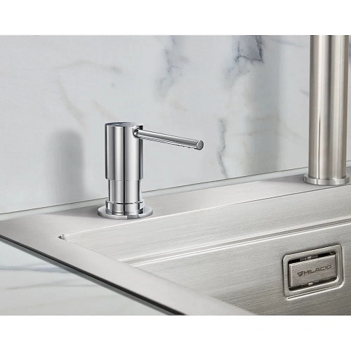 Дозатор жидкого мыла Milacio MCU.934.CR, хром Дозатор жидкого мыла Milacio MCU.934.CR, хром