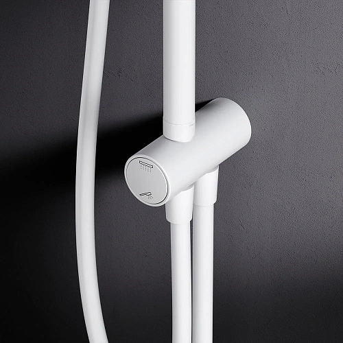 Душевая система AM.PM Gem F0790033 верхний душ d220 мм, штанга 1030-1460 мм Душевая система AM.PM Gem F0790033 верхний душ d220 мм, штанга 1030-1460 мм